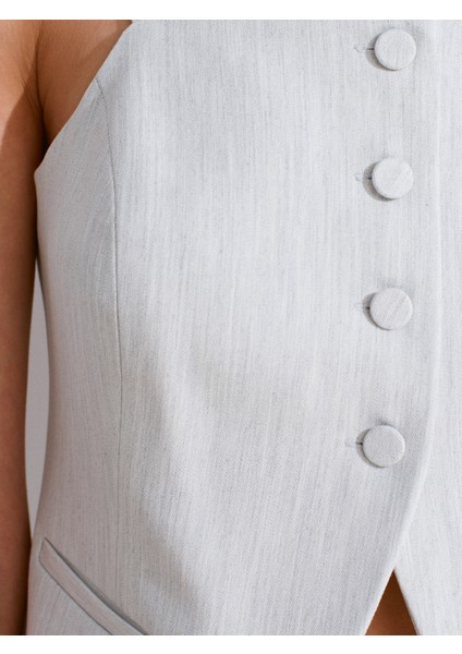 60585 Askılı Yelek-Açık Gri fırsatları