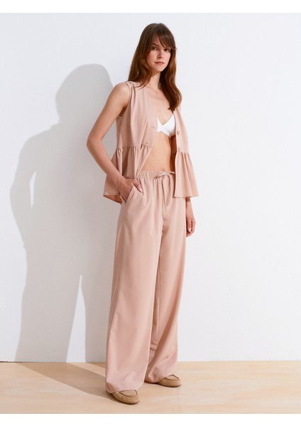 72136 Pijama Pantolon-Pudra