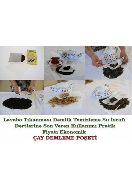 Ev Tipi Çay Demleme Poşeti 30LU Paket fiyatları
