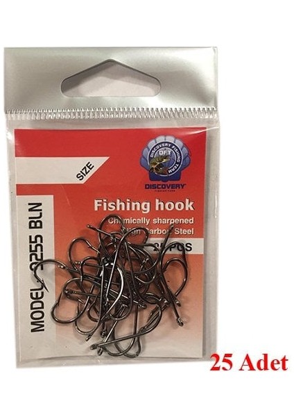 Discovery 9255 No:06 Siyah Nikel Olta Iğnesi