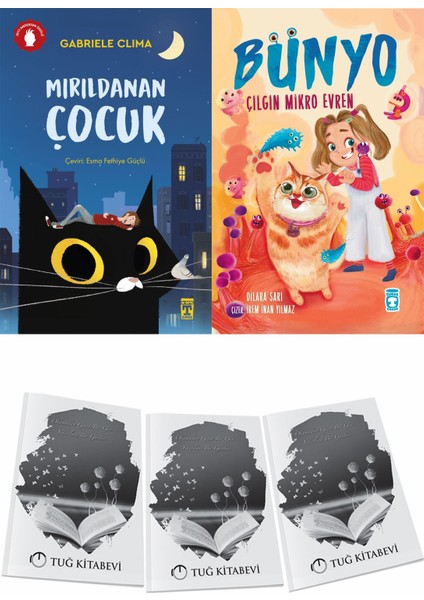 Mırıldanan Çocuk ve Bünyo Çılgın Mikro Evren + Hediyeli