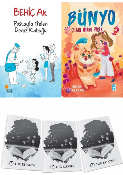 Postayla Gelen Deniz Kabuğu ve Bünyo Çılgın Mikro Evren + Hediyeli