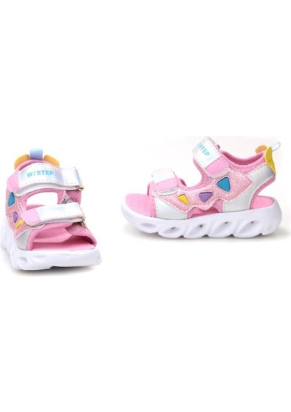 Vetta 03155 Ortopedik Kız Çocuk Bebe Yazlık Işıklı Sandalet modelleri