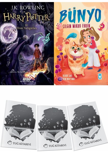 Harry Potter ve Ölüm Yadigârları ve Bünyo Çılgın Mikro Evren + Hediyeli