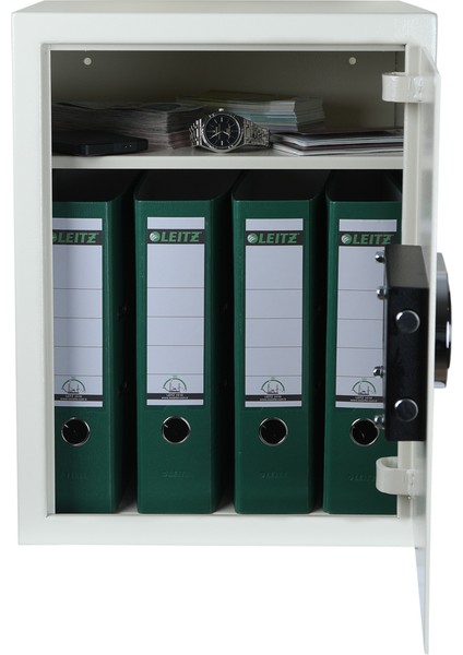 HM520A Krem Anahtarlı Kasa