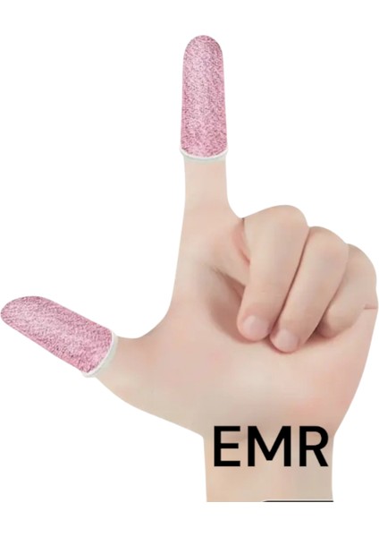 Sakura Pembe Pupg Oyun Parmaklık Eldiveni Mobil Oyuneldiveni Ter Tutmaz Renk Pembe 1 Çift 2 Adet