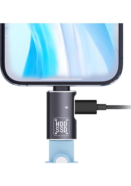 Type-C To USB 3.0 Otg Dönüştürücü | 10GBPS + 12W Şarj Desteği