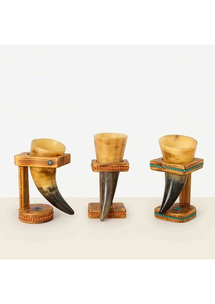 Sığır Boynuzundan Şarap Kadehi HORN STYLE fiyatları