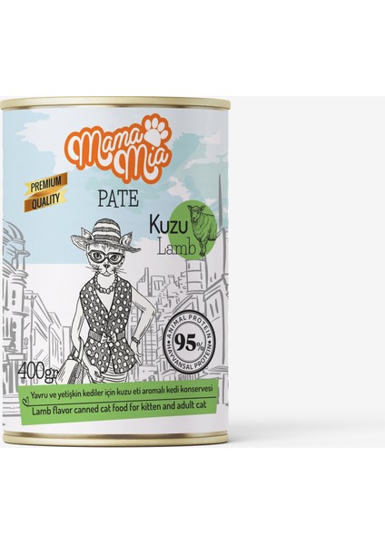 Kuzulu Kedi Konserve 400 gr