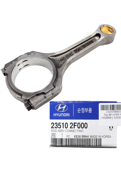 Orjinal Piston Kolu-Biyel Kolu Hyundaı İX35 Sportage 2011- Sorento 2010- Santa Fe 2013- Dizel Oem Kodu - 23510-2F000