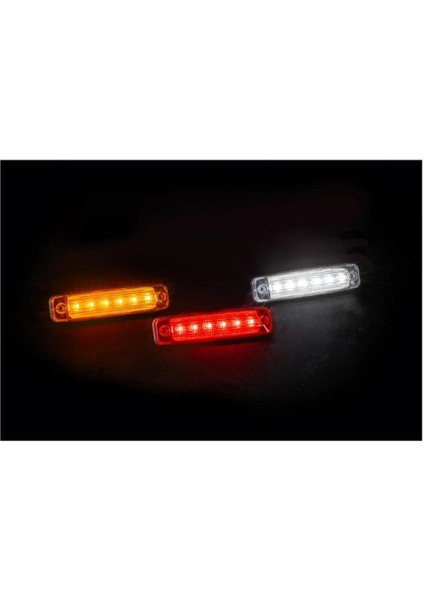 12V-24V PARMAK LAMBA 6-LEDLİ SARI (102*25.6 MM) fırsatları