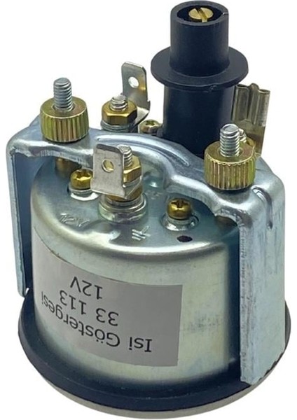 12V Hararet Saati (Renkli) 52 mm Fıat-Mf-New Holland Traktör modelleri