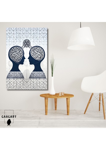 Tekli Dikey Kanvas Psikoloji Poliklinik Tablosu Sorunların Çözümü