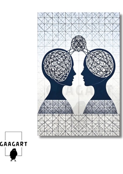 Tekli Dikey Kanvas Psikoloji Poliklinik Tablosu Sorunların Çözümü modelleri