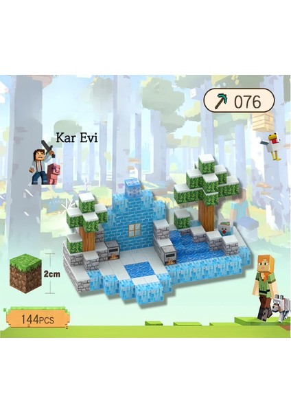Yeni Mc My World My World Serisi Manyetik Kare Yapı Blokları Eğitimsel Montaj Yapı Blokları Çocuk Oyuncak Hediyesi (Yurt Dışından)