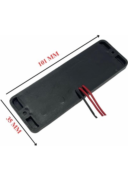 12V-24V Ikaz Lambası 18-Ledli Beyaz Delikli (Düz ve Çakarlı) (101*35 Mm) Unıversal fiyatları