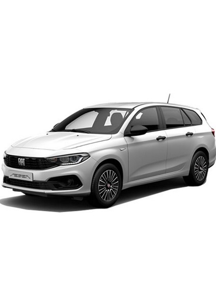 Fiat Egea Station Wagon 2017 ve Sonrası Klipsli-Kaymaz Taban Halı Paspas