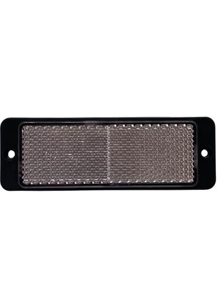 Dikdörtgen Reflektör Beyaz Delikli (101*35 Mm)