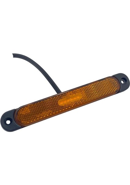 12V-24V YAN İKAZ LAMBASI (SİDE MARKER) LEDLİ SARI KRONE TİP DORSE (170*25.2 MM) E9