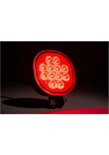 Frıstom 12V-24V Arka Sis Lambası (Kırmızı) (12 Ledli) (3W) (75 Mm) E9 fırsatları