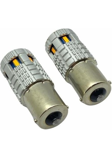 12V-24V 93 AMPUL 6 LEDLİ SARI CANBUS (2 AD) fiyatları