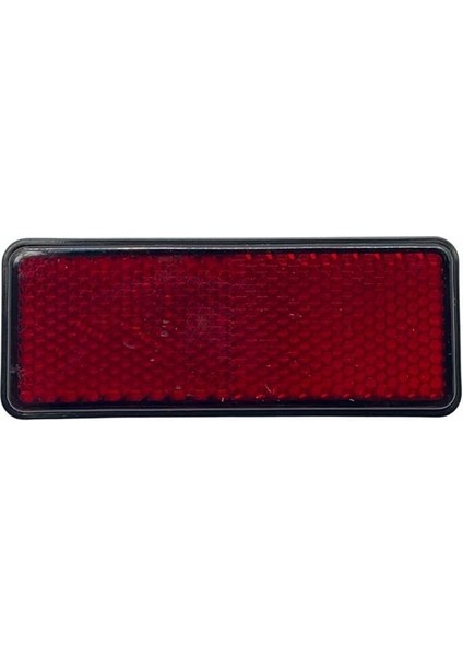 Dikdörtgen Reflektör Kırmızı Cıvatalı (88*35 Mm)
