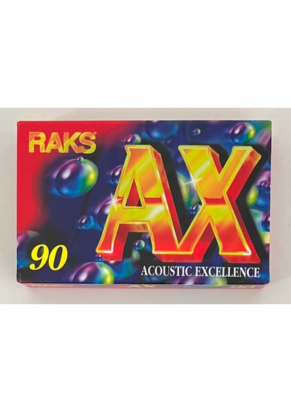 Ax 90 Boş Kaset (Jelatininde Sıfır Boş Kaset)