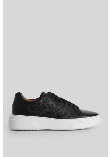 Tommy Günlük Erkek Deri Sneaker Ayakkabı