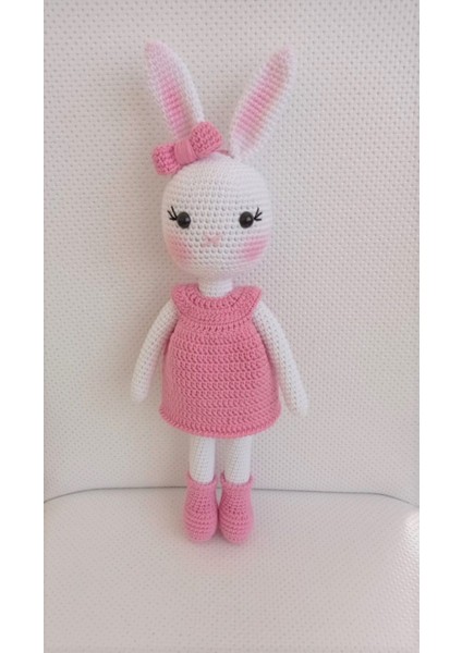 Pembeli Tavşan Amigurumi Örgü Oyuncak 1 Adet
