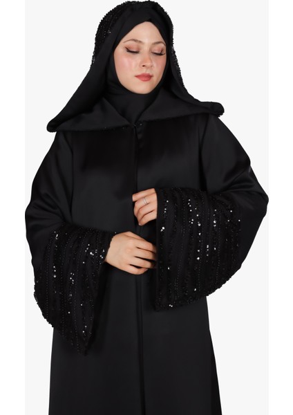 Prenses Siyah Abaya modelleri