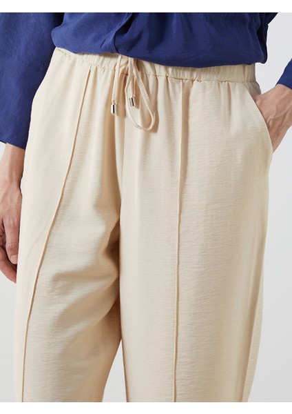 Yeni Sezon Beli Lastikli Genis Paca Kadin Pantolon - S5PO54Z8 modelleri