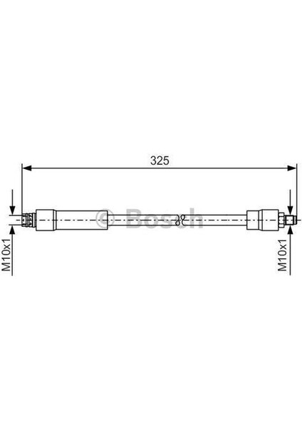 1987476082 Fren Hortumu On. 325.00 mm