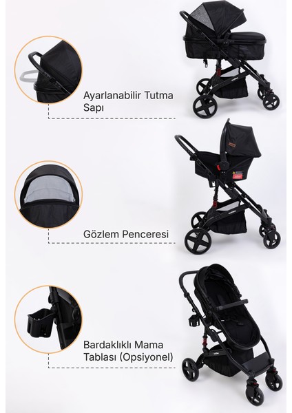 1016 Flash Travel Sistem Bebek Arabası