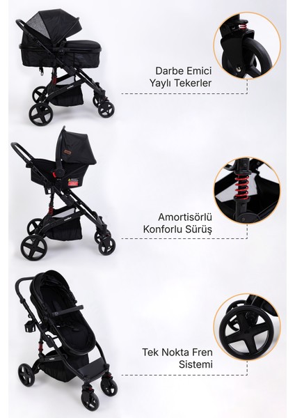 1016 Flash Travel Sistem Bebek Arabası