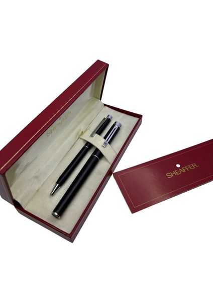 Dolma Kalem - Tükenmez Set Krom Klips'li