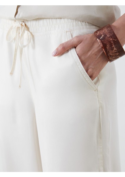 Yeni Sezon Beli Lastikli Wideleg Kadin Jean Pantolon - S5GN86Z8 modelleri