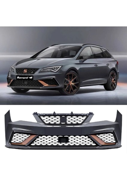Seat Leon 5f Cupra Ön Tampon ve Panjur Seti 2013 / 2017