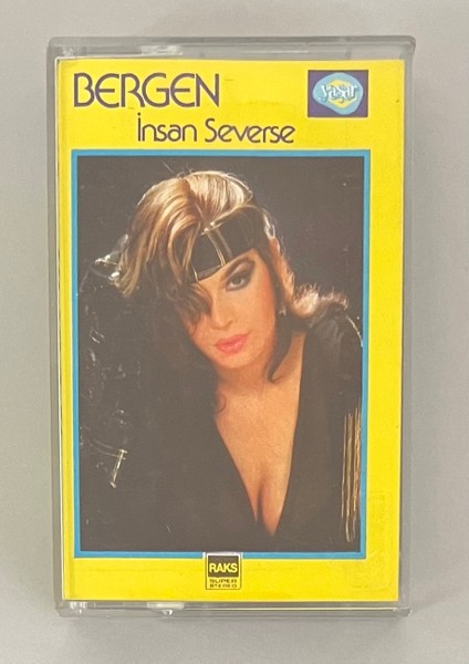 Bergen Insan Severse Kaset (Orijinal 1985 Dönem Kağıt Baskı)