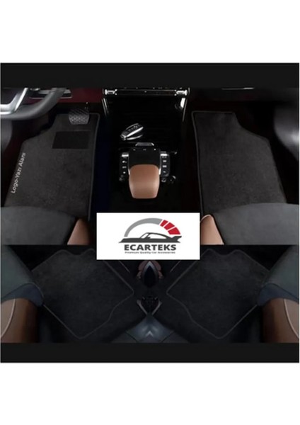 Honda Civic (2001-2006) Uyumlu Velur Anti Slip Kaymaz Taban Klipsli Halı Paspas fırsatları