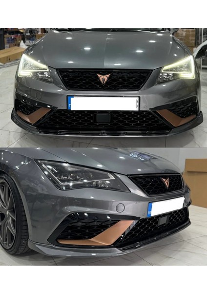 Seat Leon 5f Cupra Ön Tampon ve Panjur Seti 2017 / 2020 modelleri