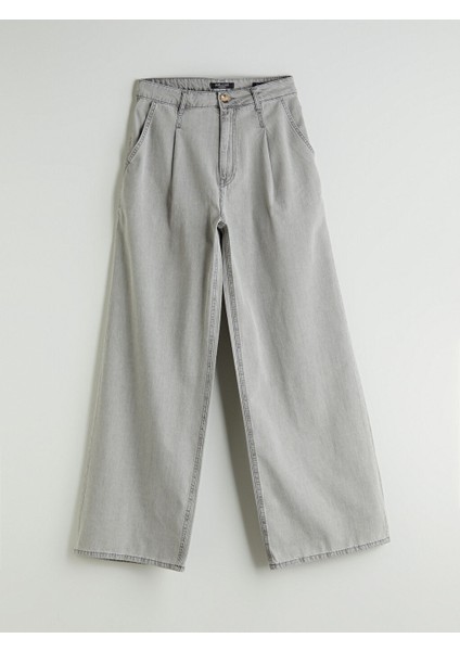 Yeni Sezon Wideleg Kadin Jean Pantolon - S5JF53Z8 fırsatları