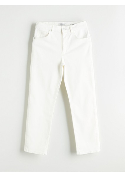 Yeni Sezon Slim Fit Kadin Jean Pantolon - S5RK91Z8