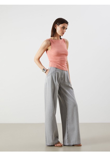 Yeni Sezon Wideleg Kadin Jean Pantolon - S5JF53Z8
