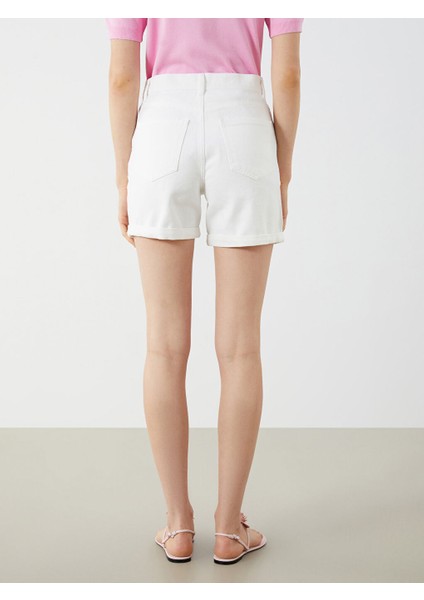 Yeni Sezon Boyfriend Fit Kadin Jean Sort - S5GP80Z8 fırsatları