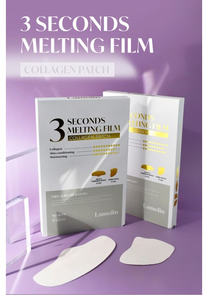 3 Saniyede Eriyen Kolajen Patch 1 Adet