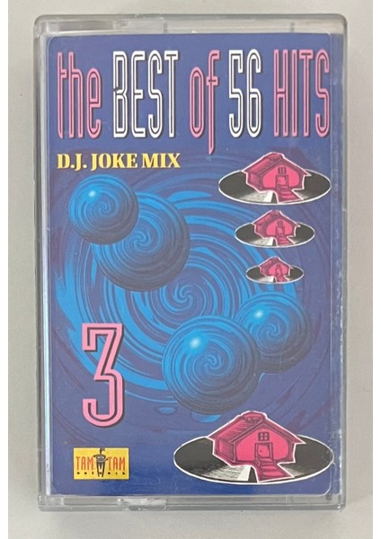 The Best Of 56 Hits 3 Dj Joke Mix Kaset (Orijinal Dönem Baskı Kaset)
