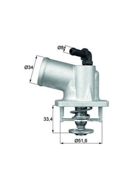 Mahle-Knecht-Behr TI5492D Termostat 92° Astra Vectra 1.4 1.6×16XE Z16XE