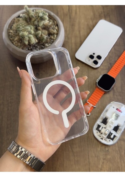iPhone 15 Pro Magsafe Uyumlu Silikon Kılıf SOOCASE661