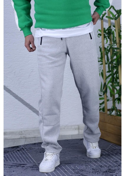 Kışlık 3 Iplik Içi Şardonlu Erkek Eşofman Altı Parçalı Düz Paça indirimleri