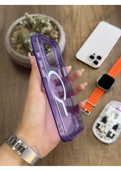 iPhone 16 Pro Max Magsafe Uyumlu Silikon Kılıf SOOCASE661